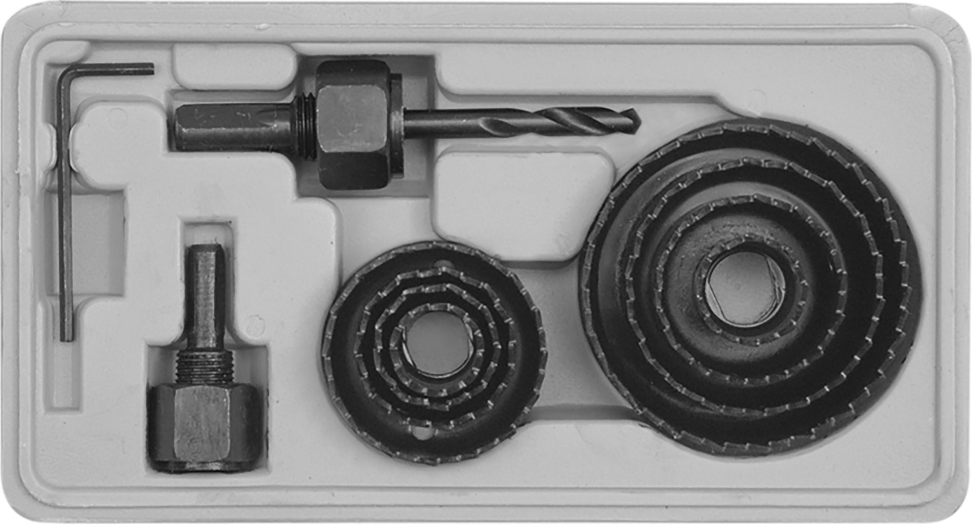 Hul Bor Sæt 11 Stk. 19 64mm fra Vorel