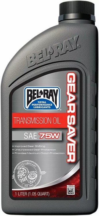 Bel Ray Gearsaver Gearolie Sae 75w 1l fra Bel-ray