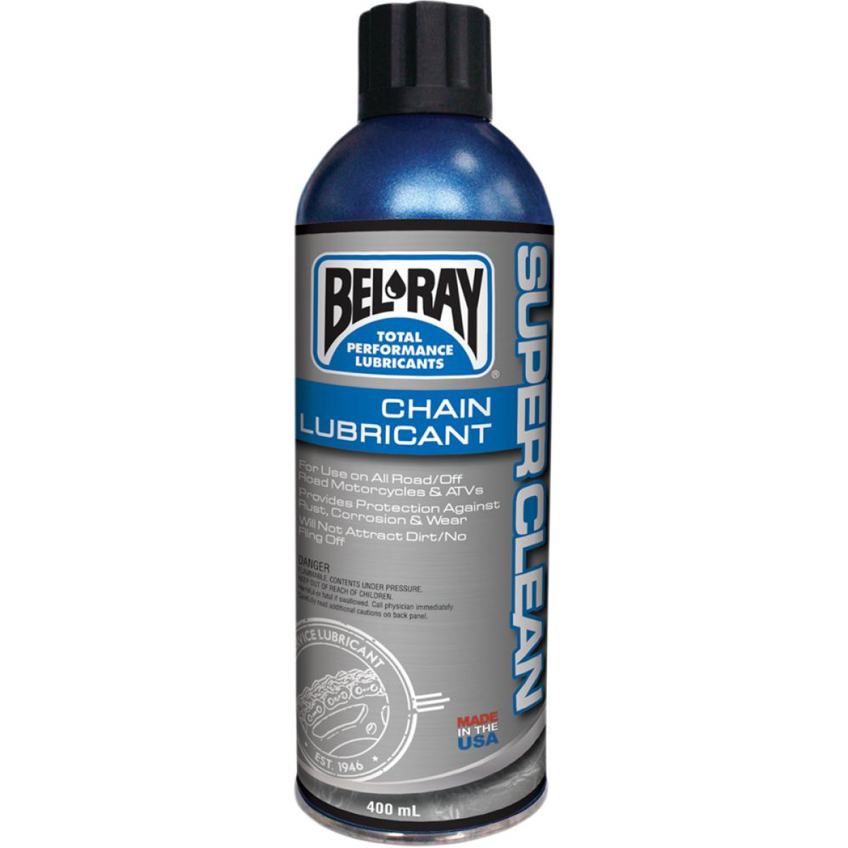 Bel Ray Super Clean Kædespray fra Bel-ray