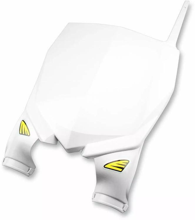 Hvid Front Nummerplade Yam Yz Yzf fra Cycra