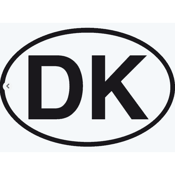 Dk Skilt Sort fra Carpoint