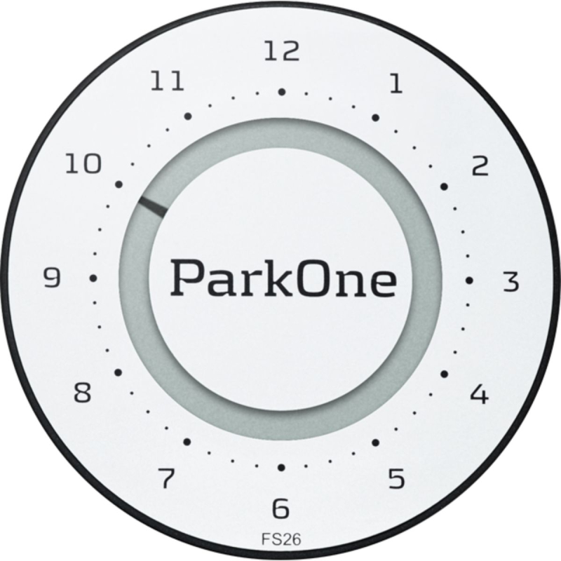 Parkone 2 Parkerings Ur, Alpine White (fs26) Fra   fra Needit