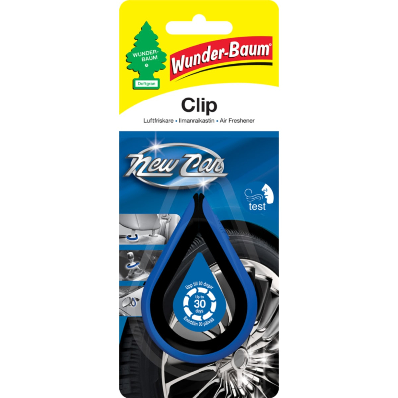 New Car Dufte Clip Fra   fra Wunderbaum