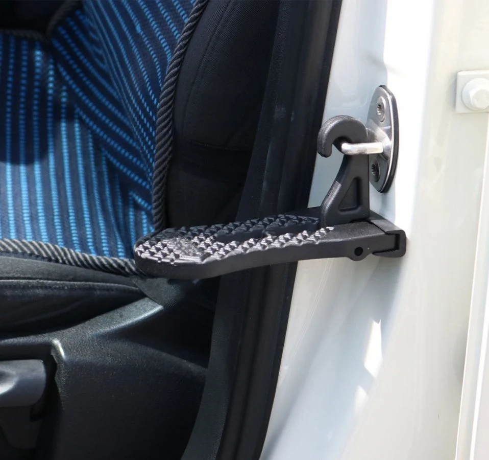 Door Lock Step   Matt Black fra Autolock