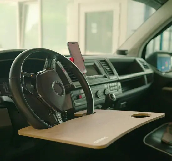 Ratbord Til Bilen   Universal Computerstand Med Kopholder fra Autolock
